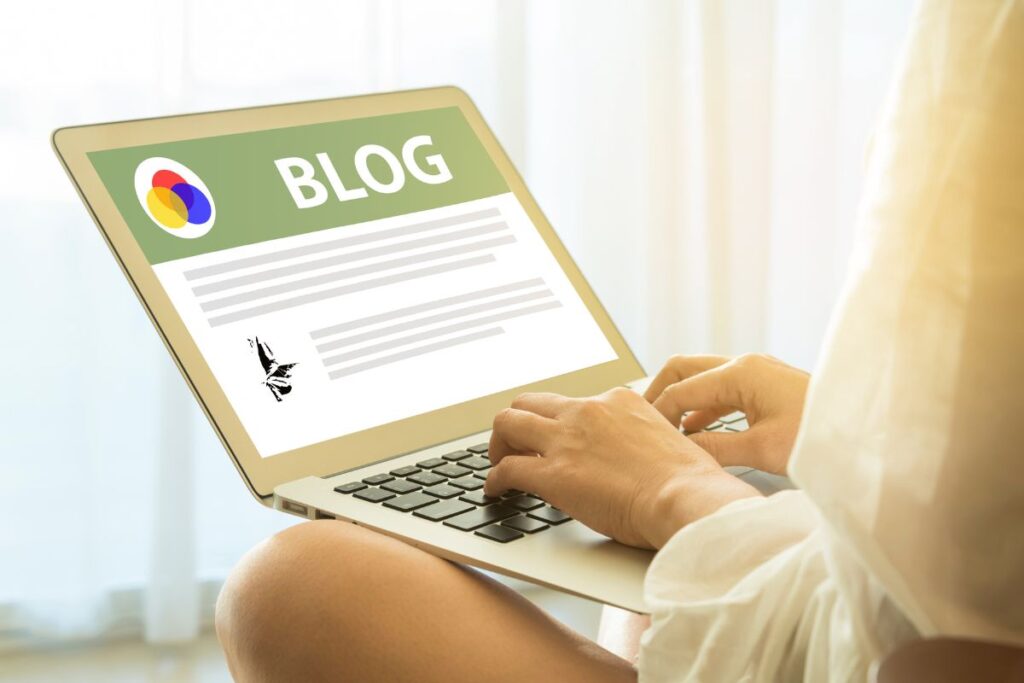 how to write a blog in english